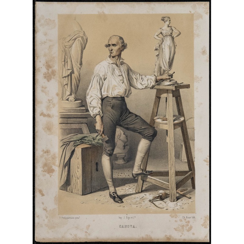 1846 - Portrait de Antonio Canova 