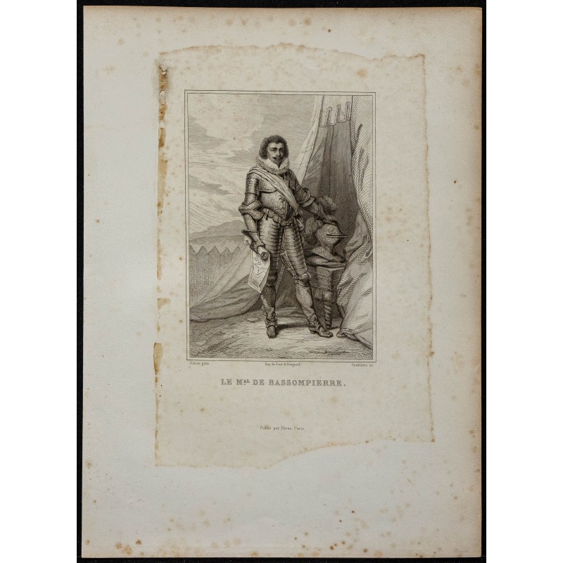 1844 - Le maréchal de Bassompierre 
