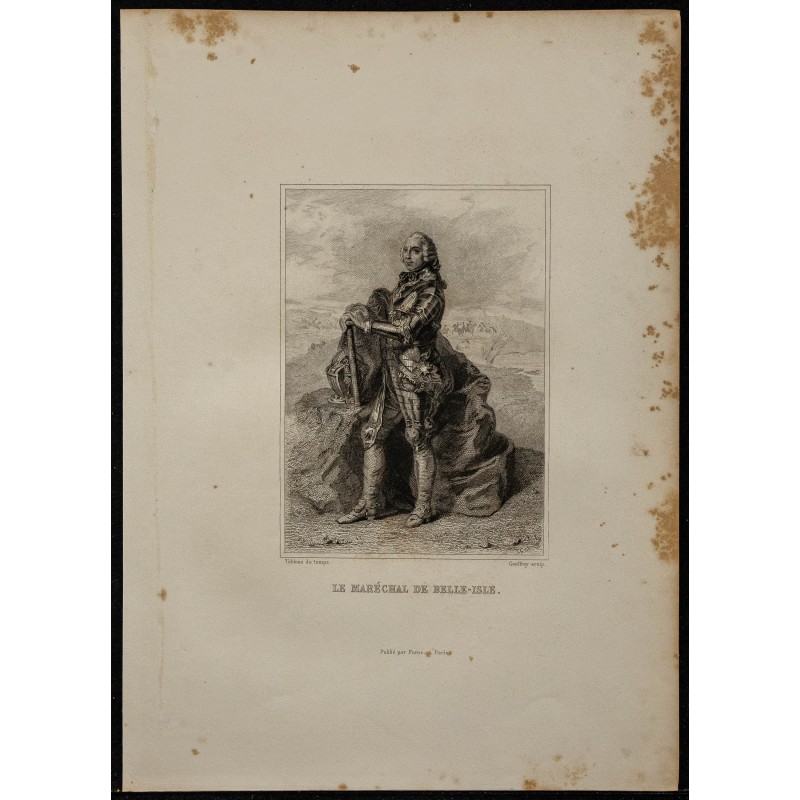 1844 - Le maréchal de Belle-Isle 