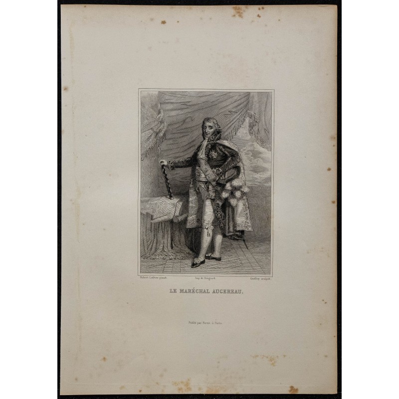 1844 - Le maréchal Augereau 