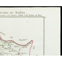 Gravure de 1802 - Département des Bouches du Rhône - 3