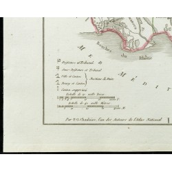 Gravure de 1802 - Département des Bouches du Rhône - 4