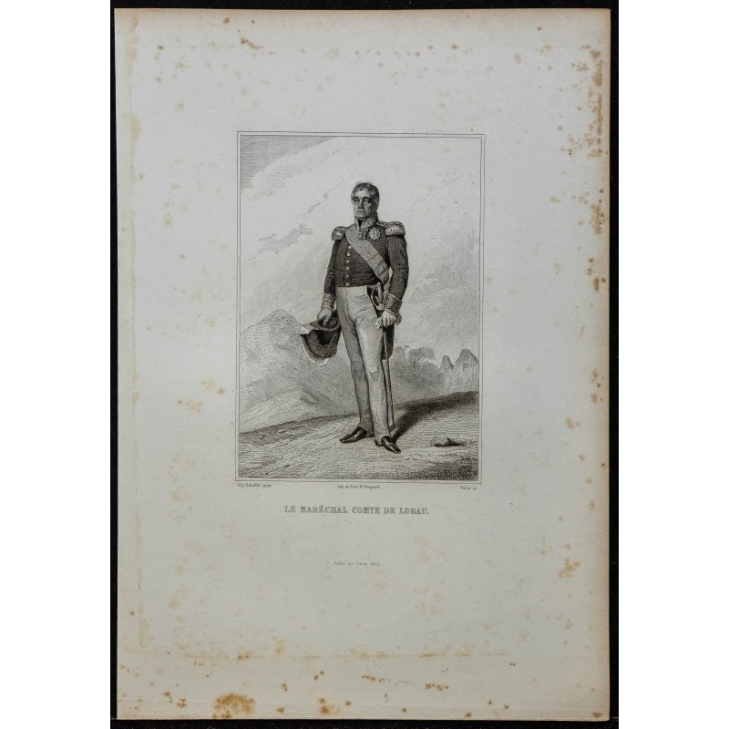1844 - Le maréchal comte de Lobau 