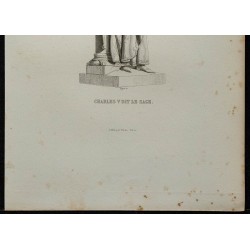 1844 - Charles V dit le Sage 