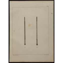 1839 - Thermomètre médical gradué 