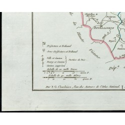 Gravure de 1802 - Département de la Creuse - 4