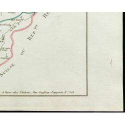 Gravure de 1802 - Département du Doubs - 5