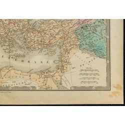 1850ca - Carte des Empires d’Orient et d’Occident 