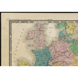 1850ca - Europe après les dernières croisades 