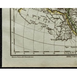 1822 - Carte du monde connu des anciens 