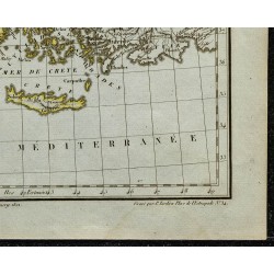 1822 - Carte de la grande Grèce 