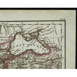 1822 - Carte de l'Empire Grec 