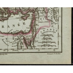 1822 - Carte de l'Empire Grec 