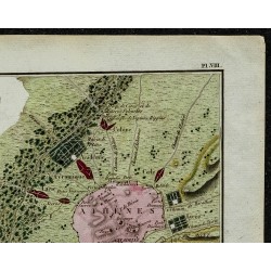 1822 - Plan d'Athènes et de Sparte 