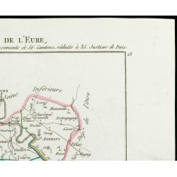 Gravure de 1802 - Département de l'Eure - 3