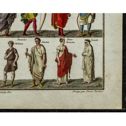 1822 - Costumes de peuples anciens 