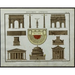 1822 - Architecture et monuments romains et grecs 