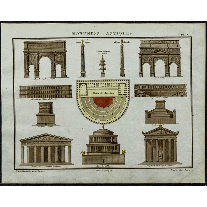 1822 - Architecture et monuments romains et grecs 