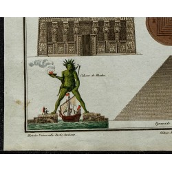 1822 - Architecture et monuments grecs, romains & égyptiens 