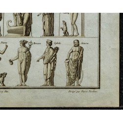 1822 - Statues des dieux et idoles de l'antiquité 