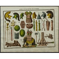 1822 - Armes et Machines de Guerre de l'Antiquité 