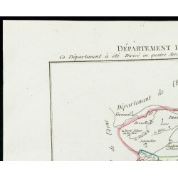 Gravure de 1802 - Département d'Eure et Loir - 2