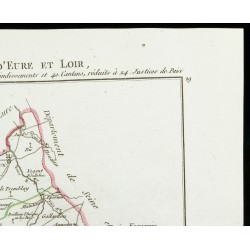 Gravure de 1802 - Département d'Eure et Loir - 3