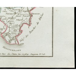 Gravure de 1802 - Département du Gard - 5