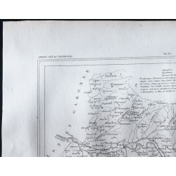 Gravure de 1833 - Département de Tarn-et-Garonne - 2