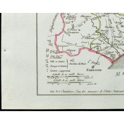 Gravure de 1802 - Département de l'Hérault - 4