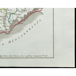 Gravure de 1802 - Département de l'Hérault - 5