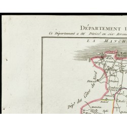 Gravure de 1802 - Département d'Ille et Vilaine - 2