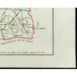 Gravure de 1802 - Département de l'Indre - 5