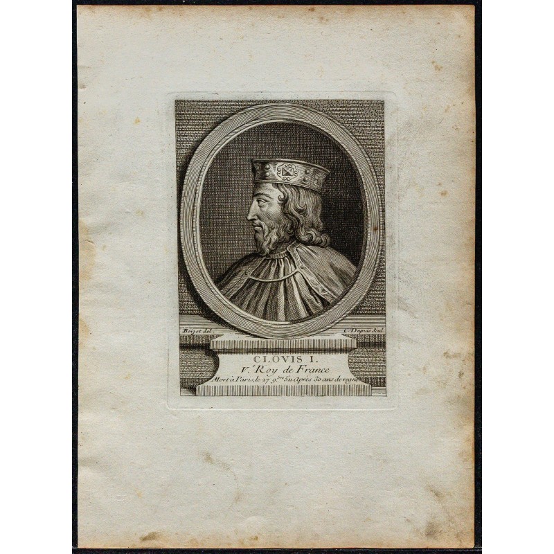 1778 - Portrait de Clovis I 