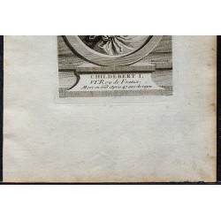 1778 - Portrait de Childebert I 