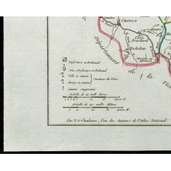 Gravure de 1802 - Département d'Indre et Loire - 4