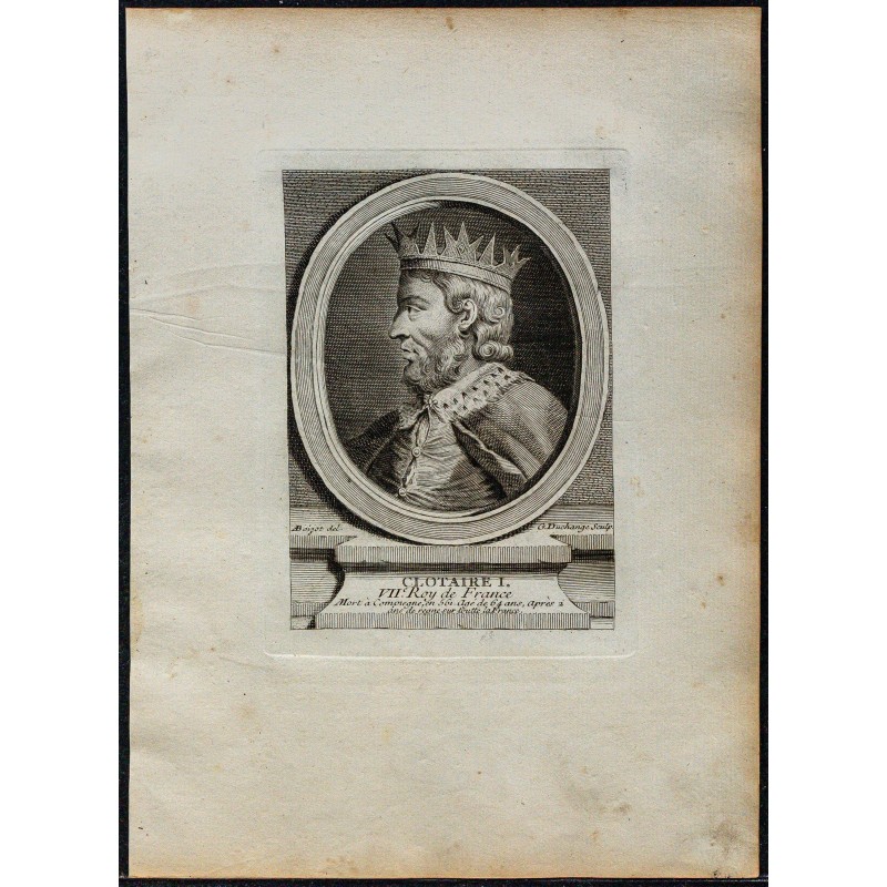 1778 - Portrait de Clotaire I 