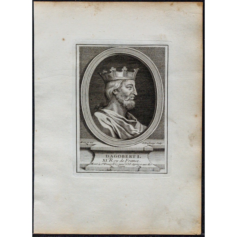1778 - Portrait de Dagobert I 