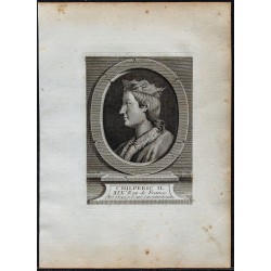 1778 - Portrait de Chilpéric II 