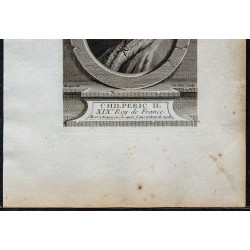 1778 - Portrait de Chilpéric II 