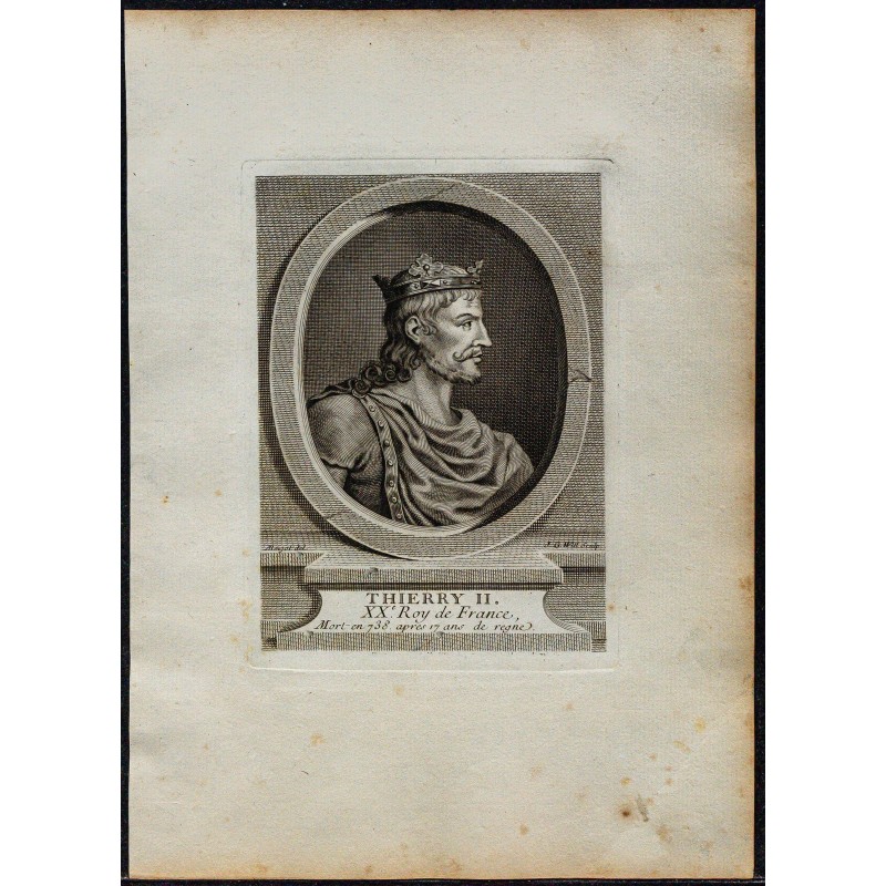 1778 - Portrait de Thierry II 1778 - Portrait de Thierry II