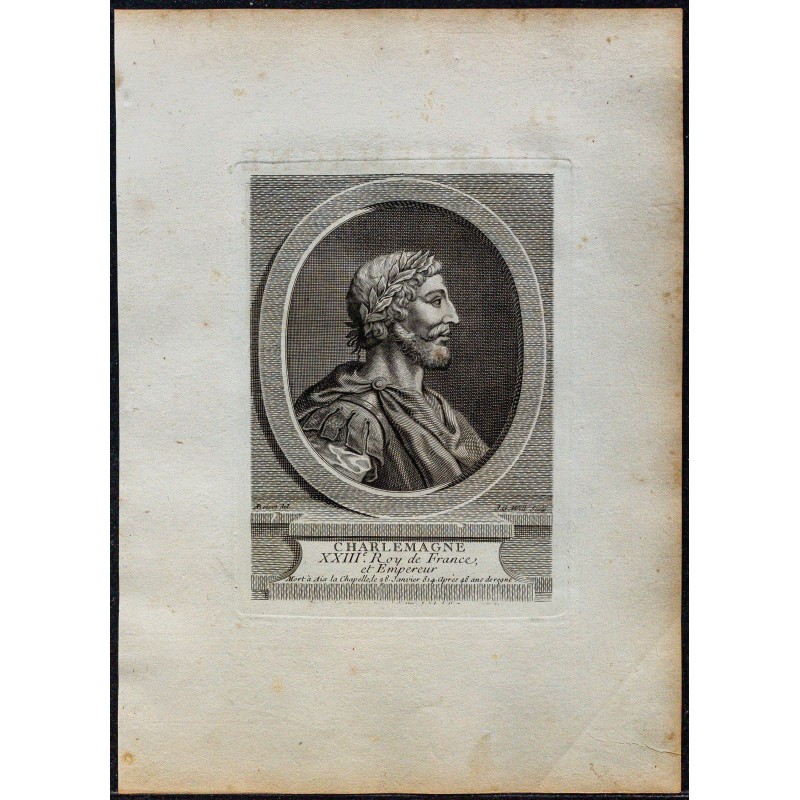 1778 - Portrait de Charlemagne 