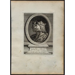 1778 - Portrait de Louis III et Carloman II 