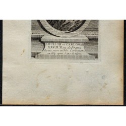 1778 - Portrait de Louis III et Carloman II 