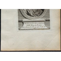 1778 - Portrait de Charles IV dit le Simple 