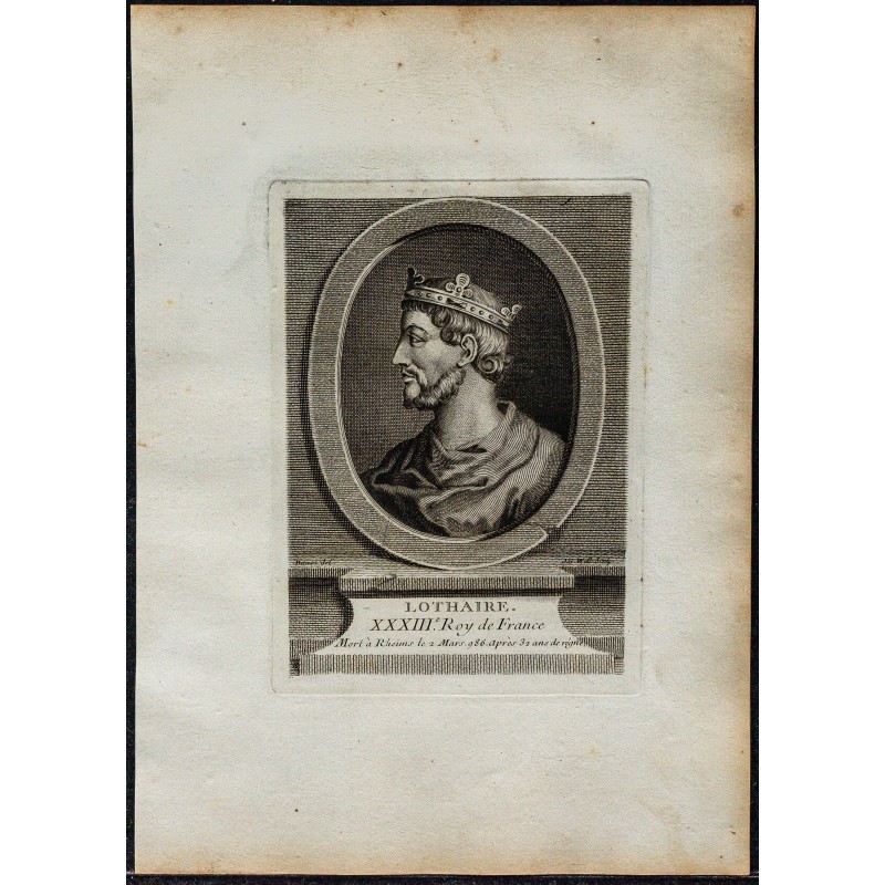 1778 - Portrait de Lothaire 1778 - Portrait de Lothaire