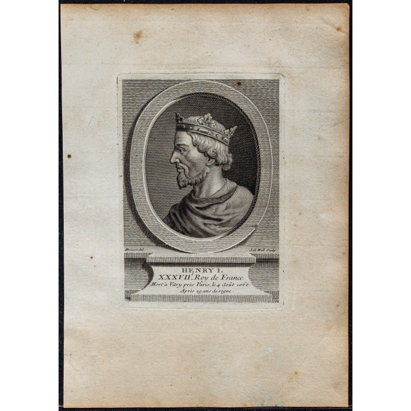 1778 - Portrait de Henri I 