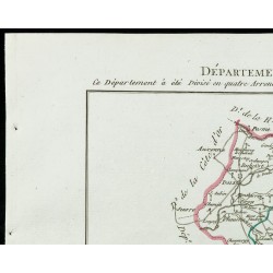 Gravure de 1802 - Département du Jura - 2