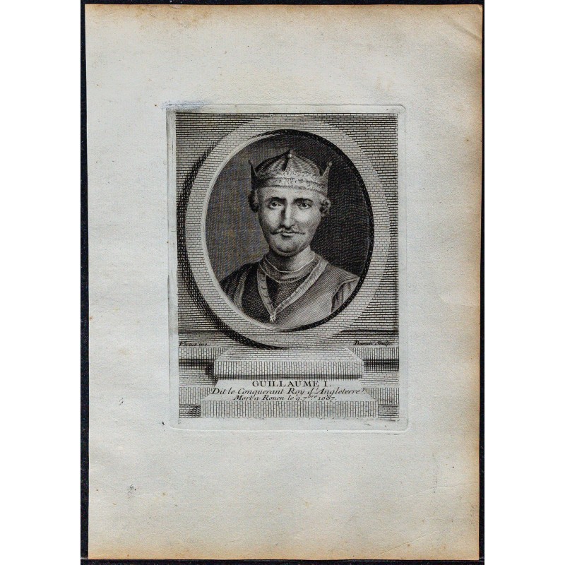 1778 - Portrait de Guillaume I dit le Conquérant 
