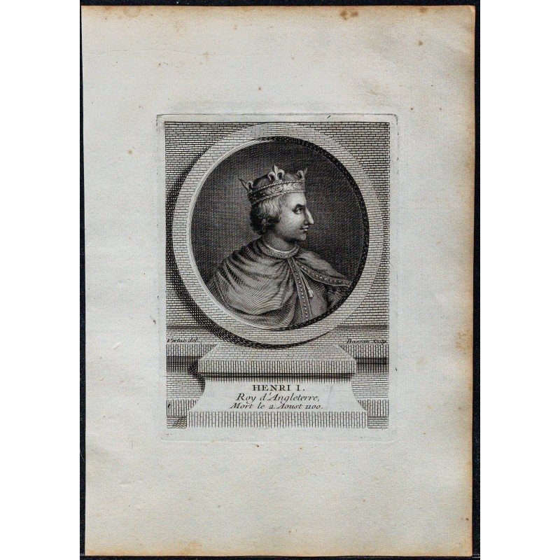 1778 - Portrait de Henri I Beauclerc 1778 - Portrait de Henri I Beauclerc